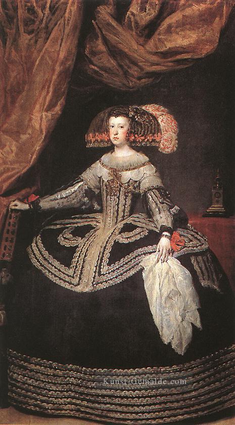Königin Dona Maria Anna von Österreich Porträt Diego Velázquez Ölgemälde